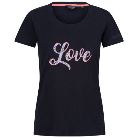 T-shirt femme Regatta Filandra VIII bleu / bleue claire Navy Love