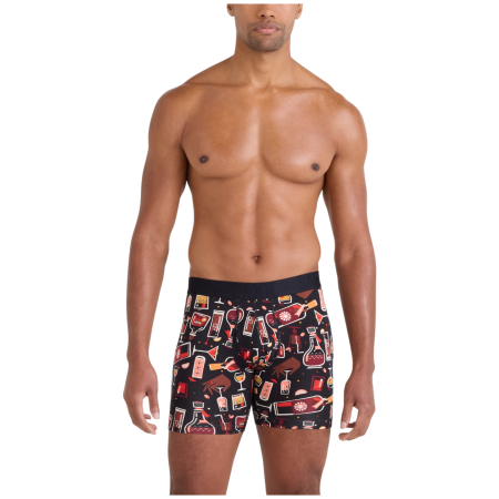 Caleçon Saxx Droptemp Cooling Cotton Boxer Brief Fly