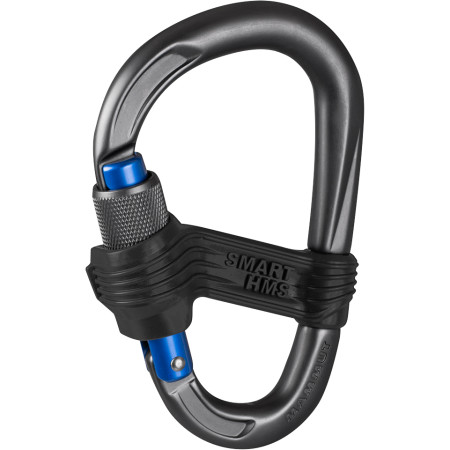 Mousqueton Mammut Smart HMS gris / bleu Phantom