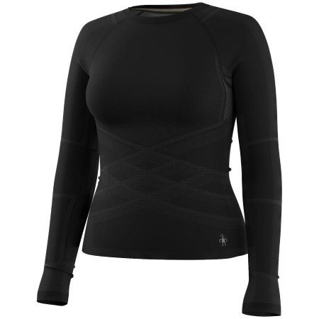 T-shirt fonctionnel femme Smartwool Women's Intraknit All-Season Merino Base noir Black