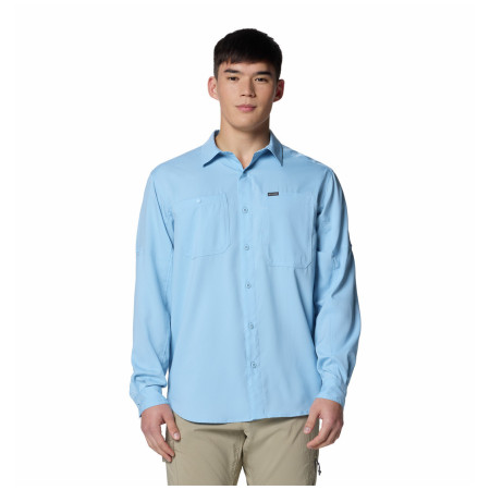 Chemise homme Columbia Silver Ridge™ Utility Lite Long Sleeve bleu clair Ripple Blue
