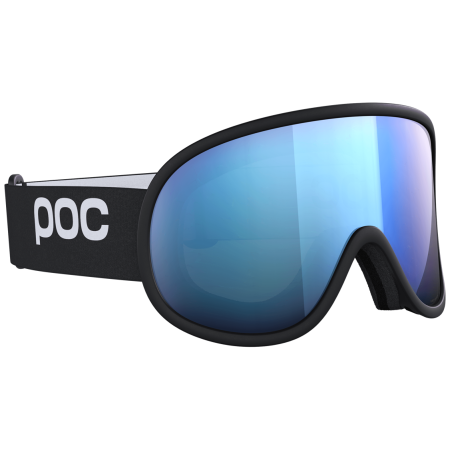 Masques ski POC Retina Wide Fit noir / bleu Partly Sunny Blue