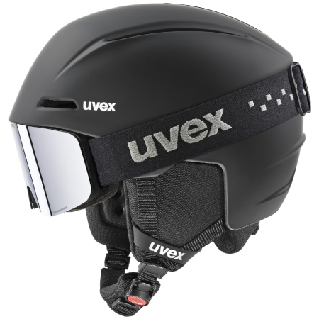 Ensemble casque et lunettes Uvex Viti set noir mat black matt