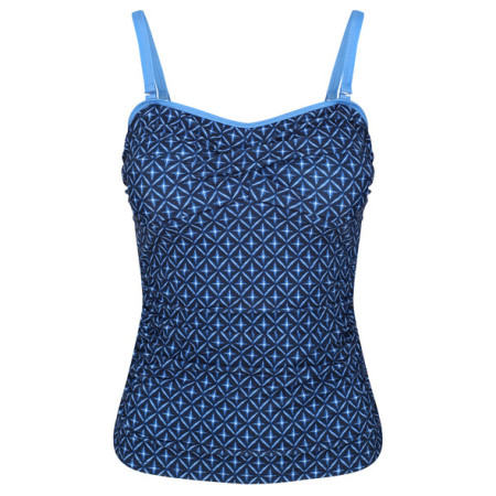 Maillot de bain femme Regatta Aceana Tankini II bleue Navy Tile