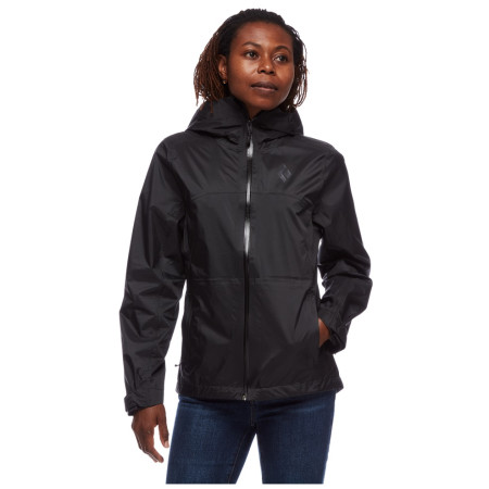 Veste femme Black Diamond Treeline Rain Shell vert black