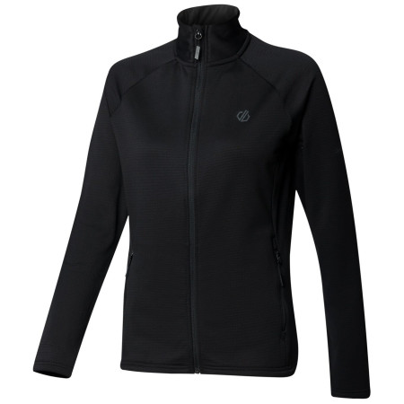 Veste polaire fonctionnelle femme Dare 2b Lowline Full Zip Core Stretch noir Black