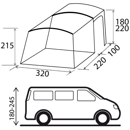 Tente caravane Brunner Trails Lc