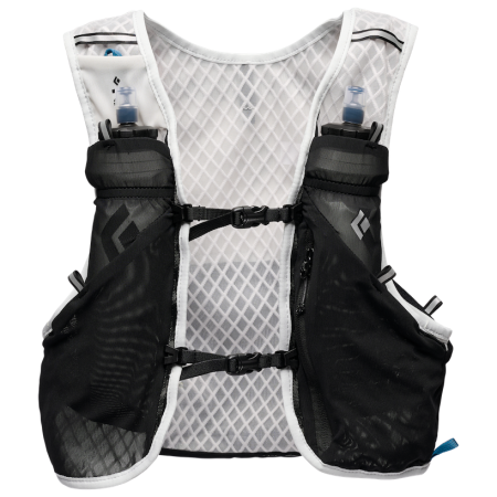 Gilet course Black Diamond Distance 6 Hydration Vest gris / noir Alloy