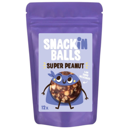Barre energétique SNACKin BALLS Super Peanut 156 g