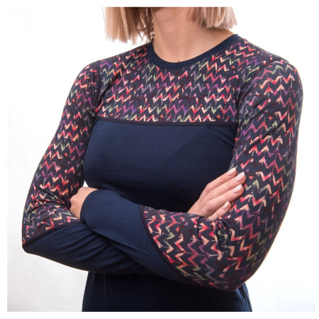 T-shirt femme Sensor Merino Impress, dl.rukáv