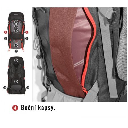 Sac à dos Husky Samont 60+10 L