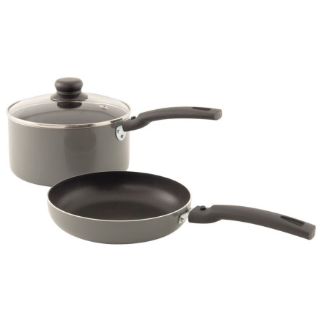 Vystavená sada Easy Camp Nova Cook Set gris / noir