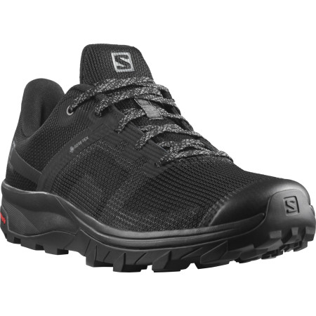 Chaussures de running femme Salomon Outline Prism Gore-Tex vert Black(PantoneTapShoe)