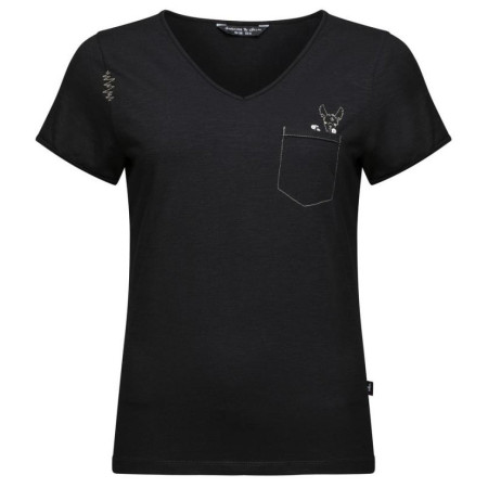 T-shirt femme Chillaz Cala Luna noir black