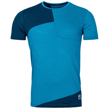 T-shirt fonctionnel homme Ortovox 120 Tec T-Shirt bleue Heritage Blue
