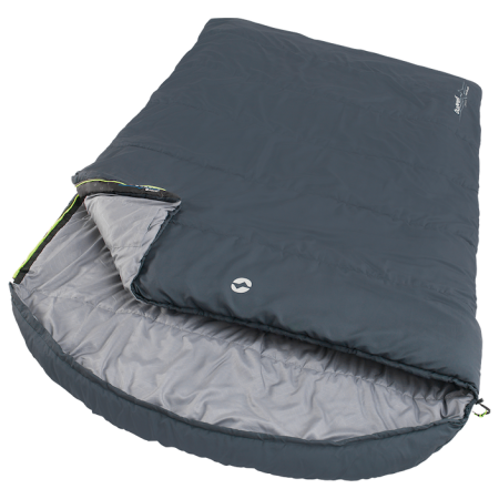 Sac de couchage - couverture Outwell Campion Lux Double girs Dark Grey