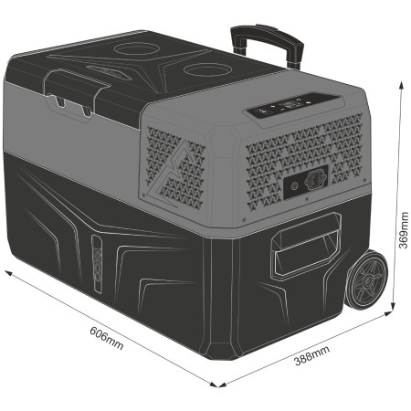 Réfrigérateur à compresseur Yolco BCX30