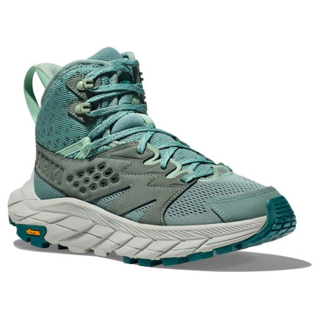 Chaussures femme Hoka W Anacapa Breeze Mid bleue Trellis / Mist Green