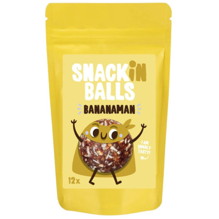 Barre energétique SNACKin BALLS Bananaman 156 g
