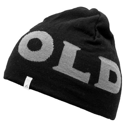 Bonnet Devold Devold Logo Beanie noir / blanc Caviar