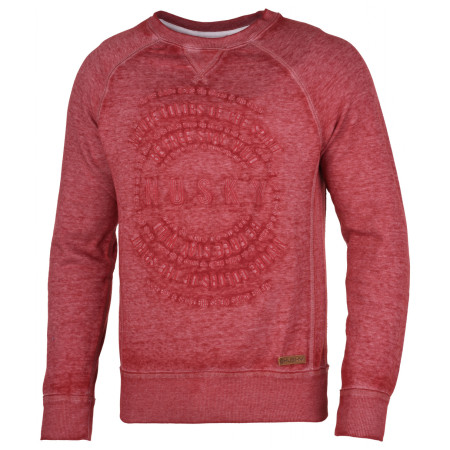 Sweat-shirt homme Husky Bendr M rouge TmRed