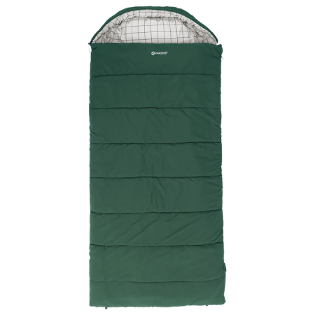 Sac de couchage - couverture Outwell Camper Lux XL vert foncé Green