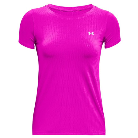 T-shirt fonctionnel femme Under Armour HG Armour SS rose MeteorPink//MetallicSilver