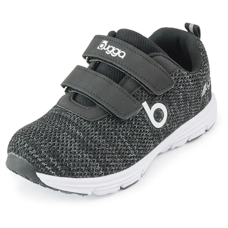 Chaussures à velcro pour enfants Bugga Tempe Black