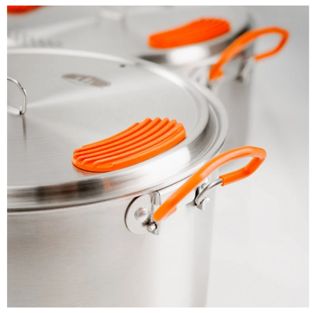 Set de vaisselle GSI Outdoors Glacier Stainless Base Camper Medium