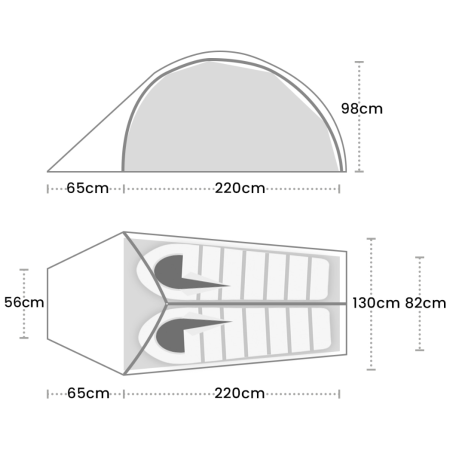 Tente ultra-légère Terra Nova Equipment Solar Photon 2