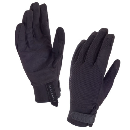 Gants femme SealSkinz Womens Dragon Eye vert Black/Charcoal