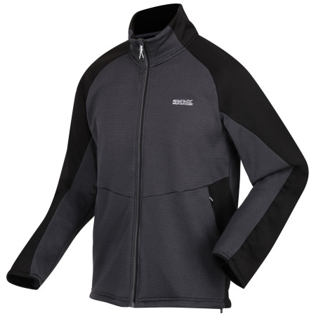 Sweat-shirt homme Regatta Highton Wnt FZIII girs DkGrey/Black