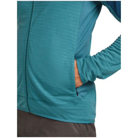 Sweatshirt fonctionnel homme Icebreaker Men Merino Blend 300 RealFleece™ Descender LS Zip