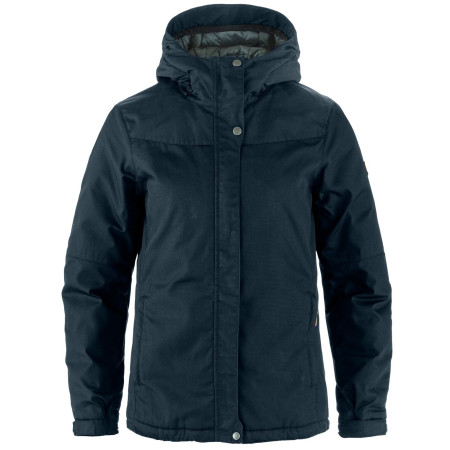 Veste d'hiver femme Fjällräven Stina Padded Jacket W bleu foncé Dark Navy