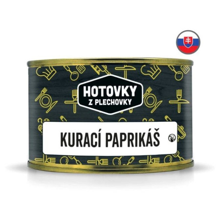 Repas Hotovky z plechovky Poulet crémeux au paprika 400 g