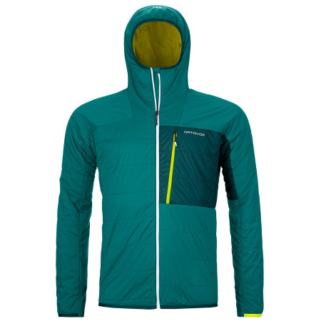Veste homme Ortovox Swisswool Piz Duan Jacket M green Pacific Green