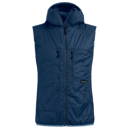 Gilet homme Ortovox Venet Swisswool 60 Vest bleu Blue Nunatak