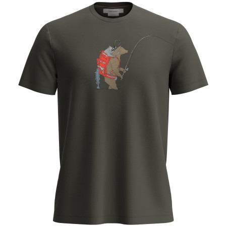T-shirt fonctionnel homme Icebreaker Merino 150 Tech Lite SS Tee Bear Catch
