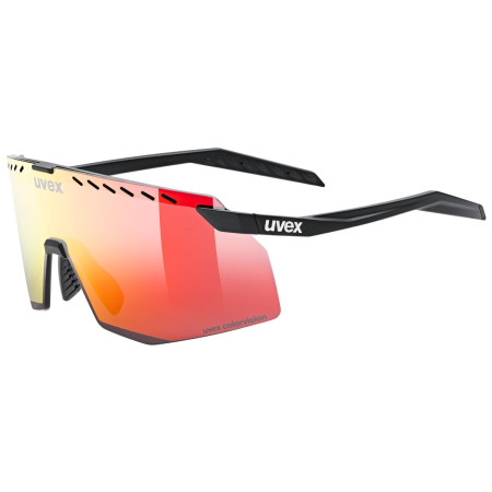 Lunettes soleil Uvex Pace Stage Cv noir / rouge Black Matt/Mir. Red