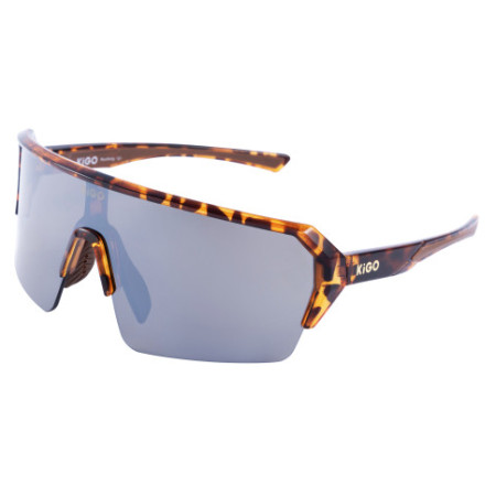 Lunettes de soleil enfant KiGO Runfinity brun Hawksbill Yellow