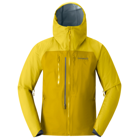 Veste homme Norrona lyngen Gore-Tex Jacket jaune Golden Palm