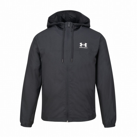 Veste homme Under Armour Rival Wvn Windbreaker noir Black/Black/White