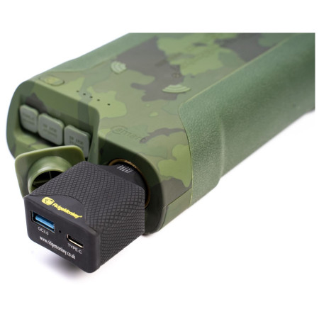 Banque d'énergie Ridge Monkey Vault C-Smart Wireless 77850mAh Green