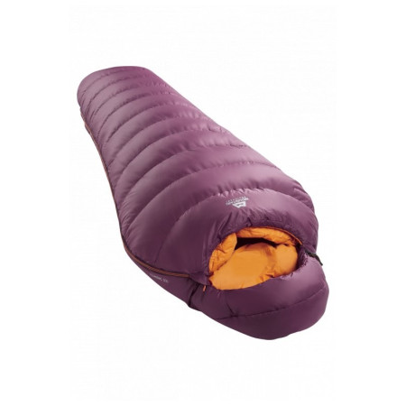 Sac de couchage en plumes Mountain Equipment Classic Eco 500 Wmns Long violet Me-01730 Raisin