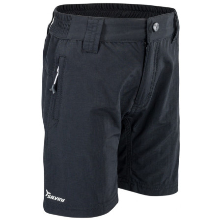 Short enfant Silvini Arvo vert black-white