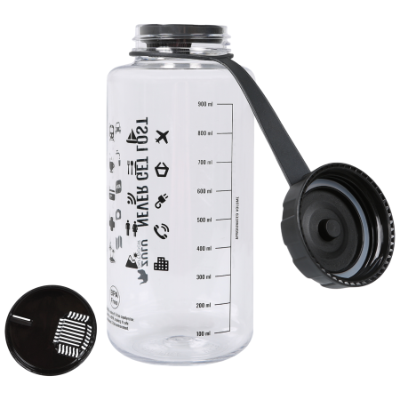 Bouteille Zulu Travel Tritan Wide 1L