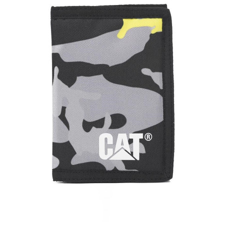 Portefeuille Caterpillar Millennial Classic Riley gris / noir Camo Black/Grey/Yellow