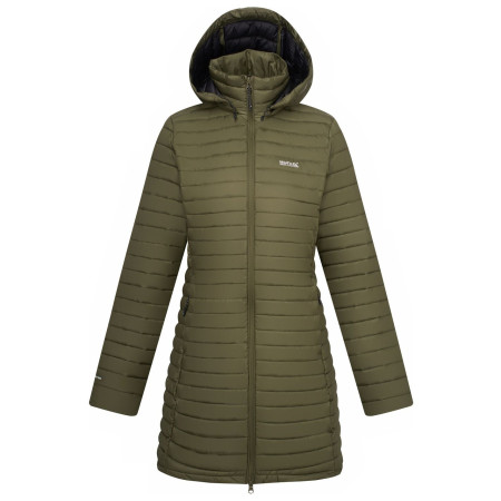 Manteau femme Regatta Selenar Long Length vert Olive Night