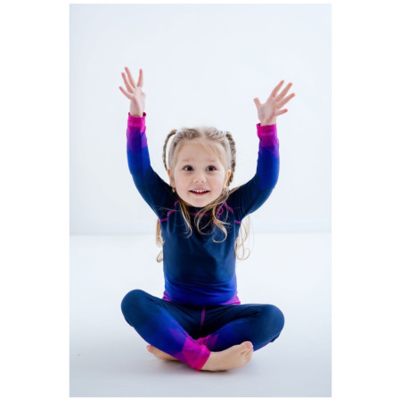 T-shirt fonctionnel enfant WAMU Mozaika purple