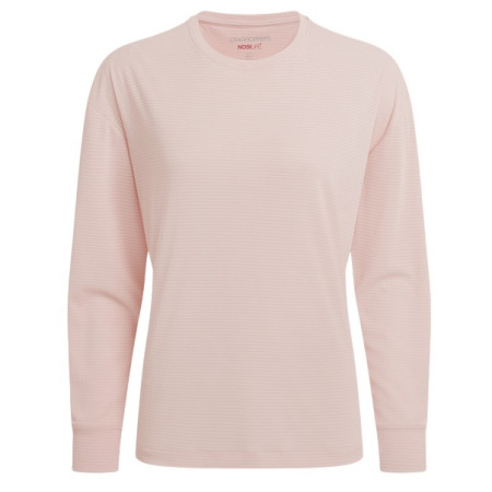 T-shirt femme Craghoppers NosiLife SolarShield+ Long Sleeved T-Shirt beige Sherbert